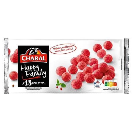 Boulettes Happy family 18x15g Charal