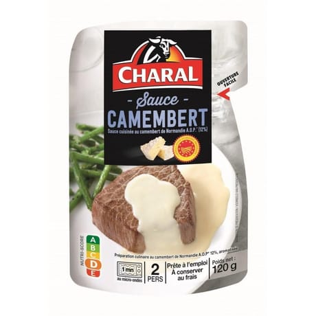 Sauce camembert 120g Charal
