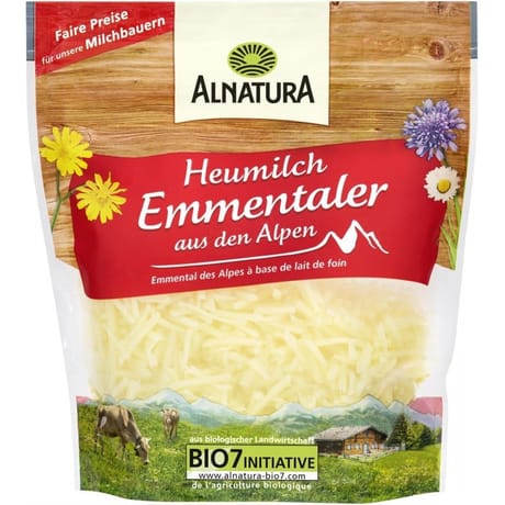 Alnatura emmental rapé bio 150g