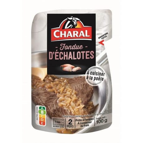 Fondue d'échalotes 100g Charal