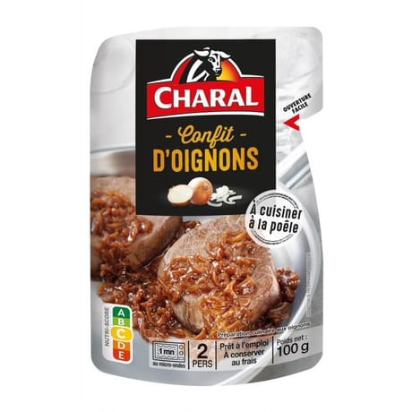 Confit d'oignons 100g Charal