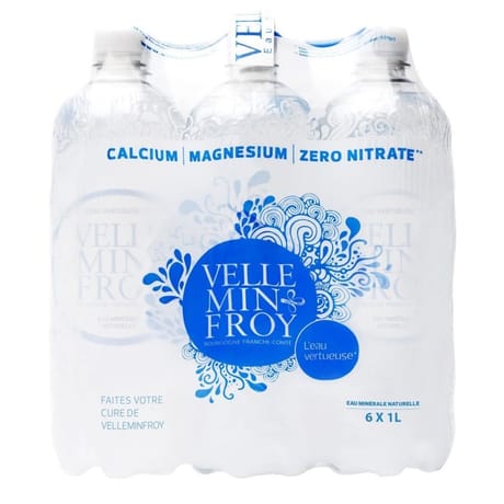 Velleminfroy eau plate 6x1l