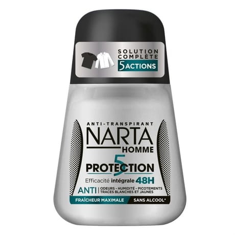 Narta déodorant homme roll-on invisimax 50ml