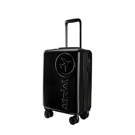 Valise rigide 55cm noir aerial