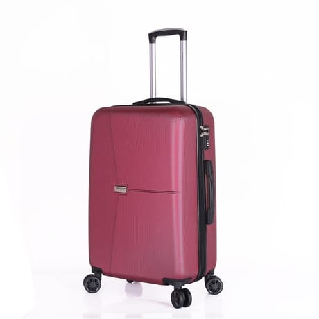 Valise rigide 51cm new manhattan bordeaux