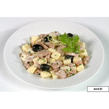 Salade de pommes de terre au thon
