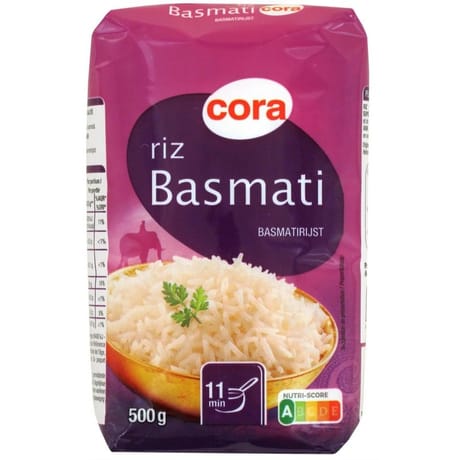 Cora riz basmati 500g