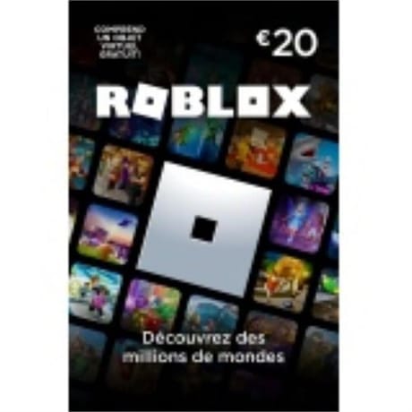Roblox gift card 20€