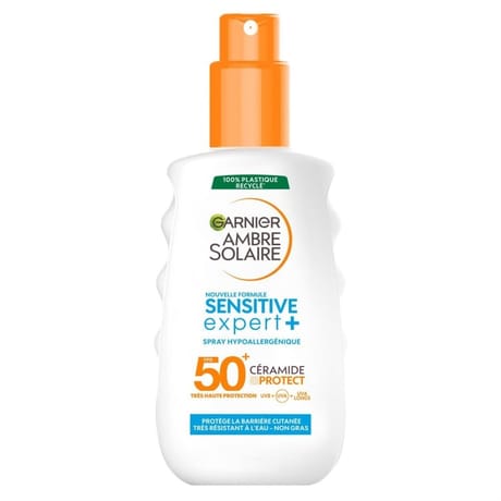 Garnier ambre solaire spray sensitive expert + spf 50 150 ml