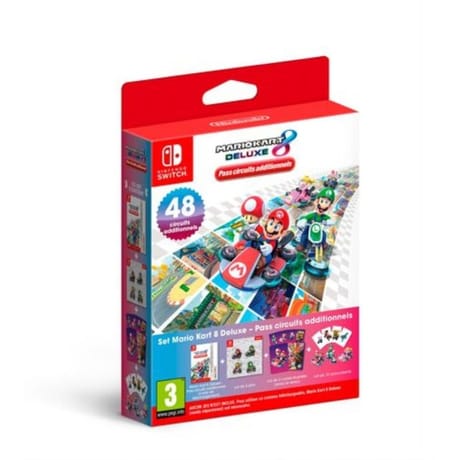 Jeu switch set mario kart 8 deluxe pass circuits additionnels