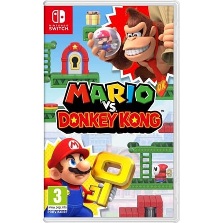 Jeu switch mario vs donkey kong
