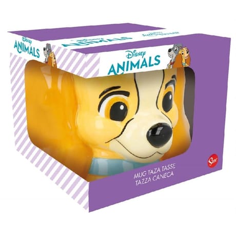 Mug 330 ml 3d lady  la belle et le clochard