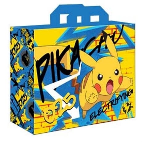 Sac cabas pikachu polypro 40x40 cm
