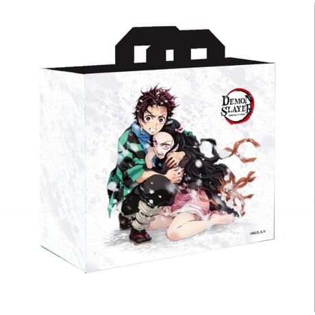 Sac cabas white tanjiro & nezuko