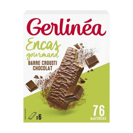 Gerlinéa crousti choco noir 102g