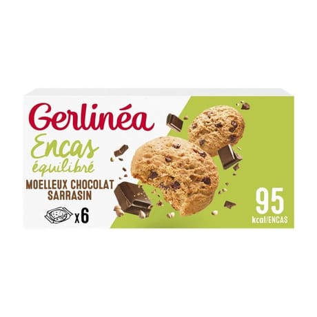 Gerlinea moelleux choco sarrasin toasté 138g