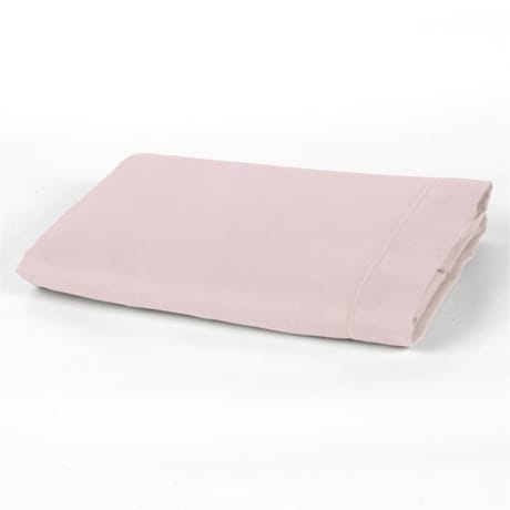 Drap plat 180x290 uni rose clair 57 fils