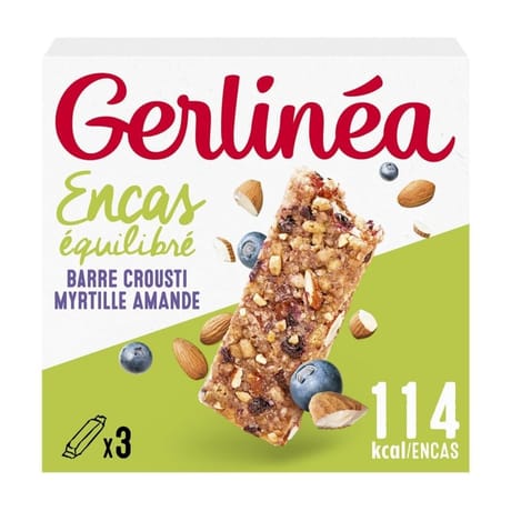 Gerlinéa crousti myrtille amandes 93g