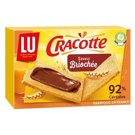 Lu Cracotte saveur briochée 240g