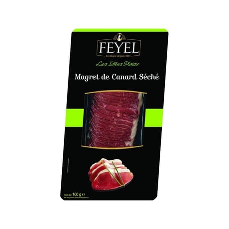 Feyel magret de canard séché prétranché 100g