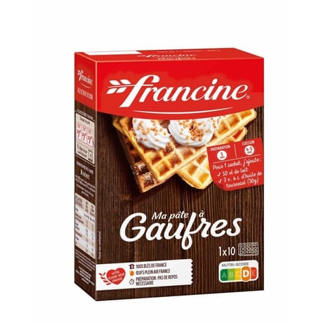 Francine préparation pour gaufres 350g