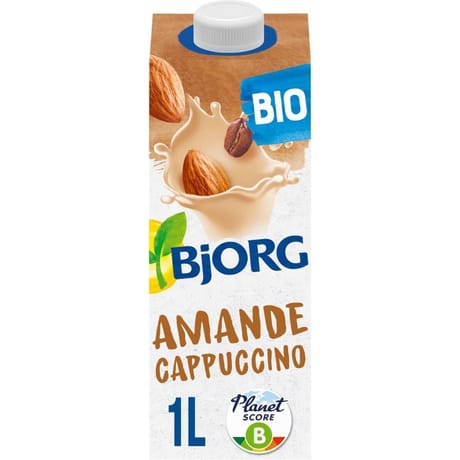 Bjorg lait d'amande cappuccino bio 1l