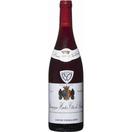 Hautes côtes de Beaune rouge Louis Violland Vol. 12.5%. 75 cl