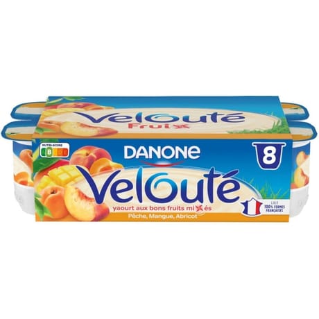 Velouté fruix fruits jaunes 8x125g