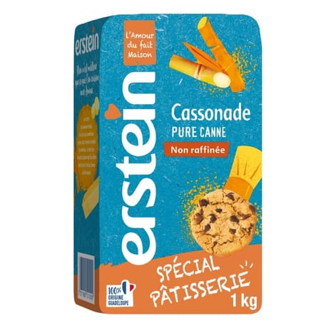 Erstein sachet cassonade pure canne 1kg