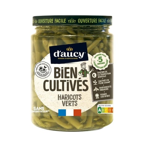 D'aucy haricots verts bien cultivés 290g