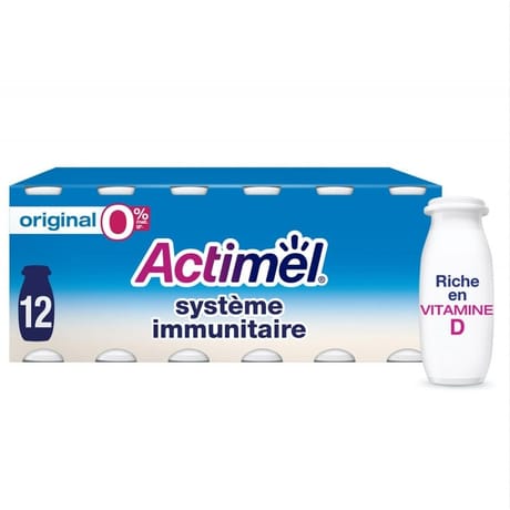 Actimel 0% mg nature 12x100g