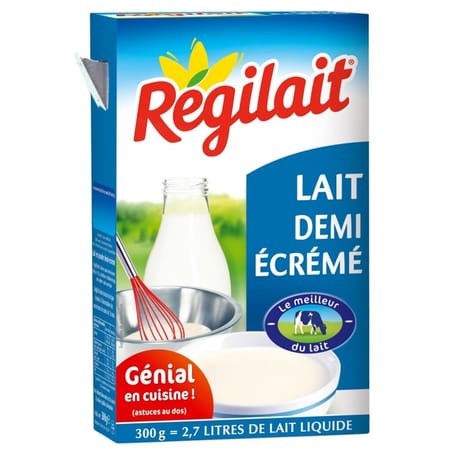 Régilait lait demi écrémé en poudre 300g