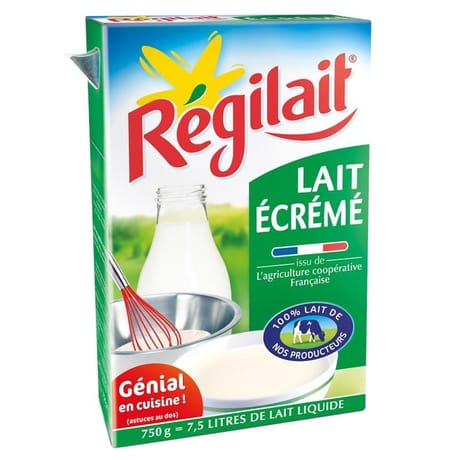 Régilait lait écrémé en poudre 750g