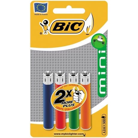 Bic briquet J25 mini standard x4