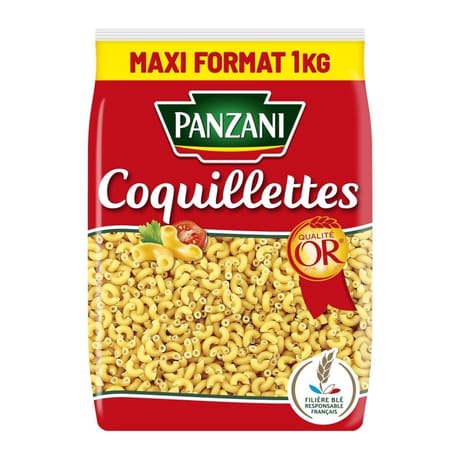 Panzani pates coquillettes 1kilo