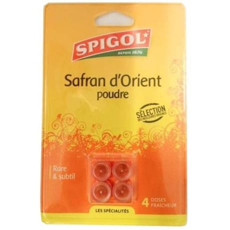 Spigol blister safran moulu 0.4g