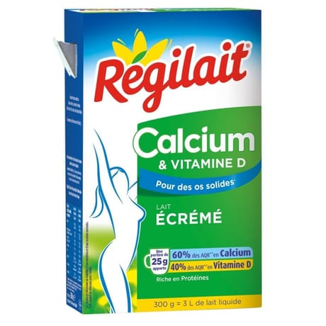 Régilait lait écrémé calcium en poudre 300g