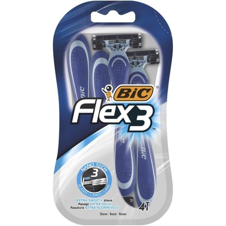 Bic rasoir masculin flex 3 confort x4