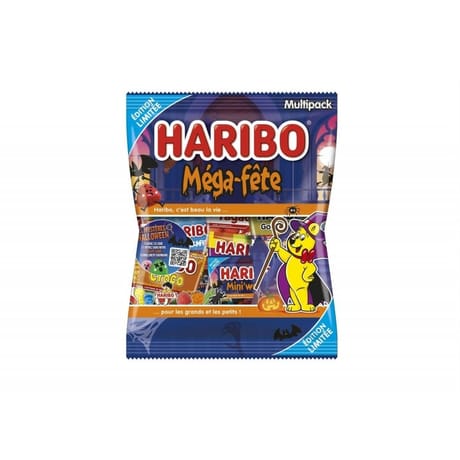Haribo mega fête surprise halloween sachet 800g