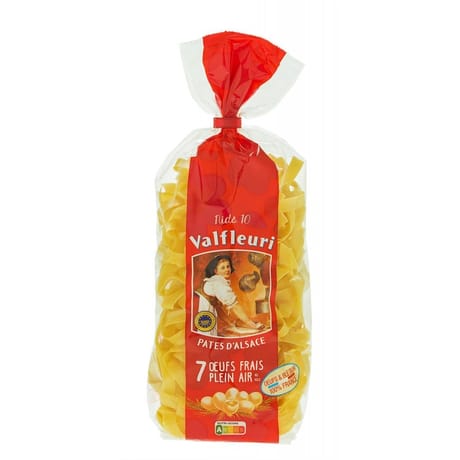 Valfleuri pâtes d'Alsace Nids 10mm sachet 250g