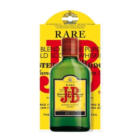 J&B rare whisky 20 cl 40% Vol.