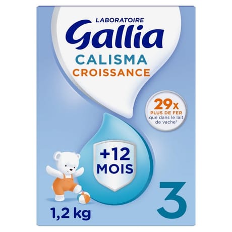 Gallia calisma croissance bag in box 1.2 kg à partir de 12 mois