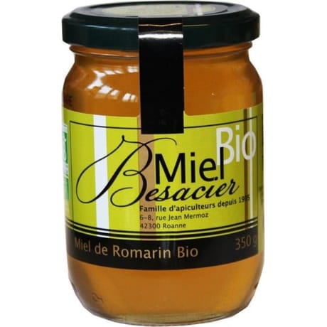 Miel besacier miel de romarin biologique 350g