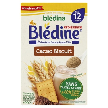 Bledina blédine choco biscuit dès 12 mois 400g