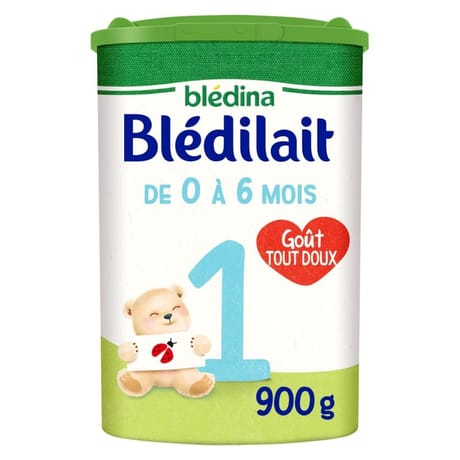 Bledilait lait poudre 1er âge de 0 à 6 mois 900g