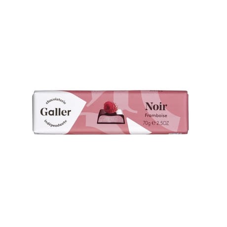 Galler bâton chocolat noir framboise 70g