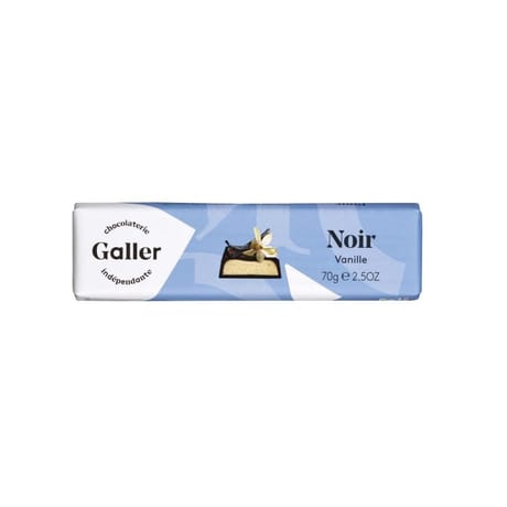 Galler bâton noir vanille 70g