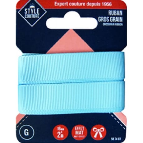 Ruban gros grain 2m x 16mm