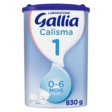 Galllia calisma lait en poudre 1er âge de 0 à 6 mois 830g