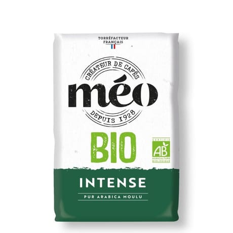 Méo café moulu bio intense 500g